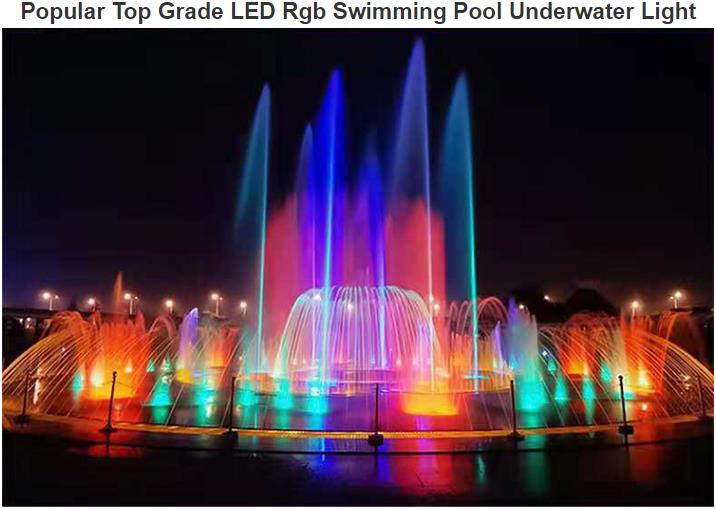 Популарна највисока класа LED Rgb базен за пливање под вода светлина